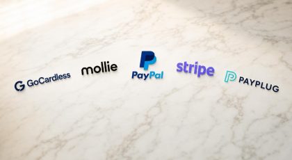 Logos de solutions de paiement en ligne