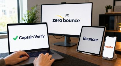 Outils de vérification d’emails sur plusieurs écrans