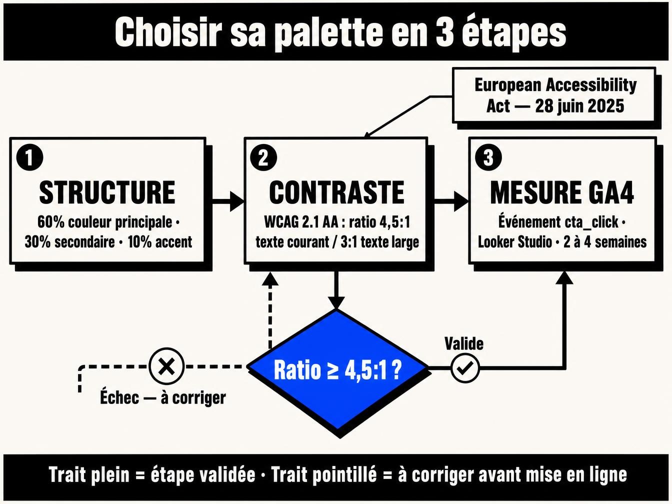 Vérifier le contraste avant la mise en ligne